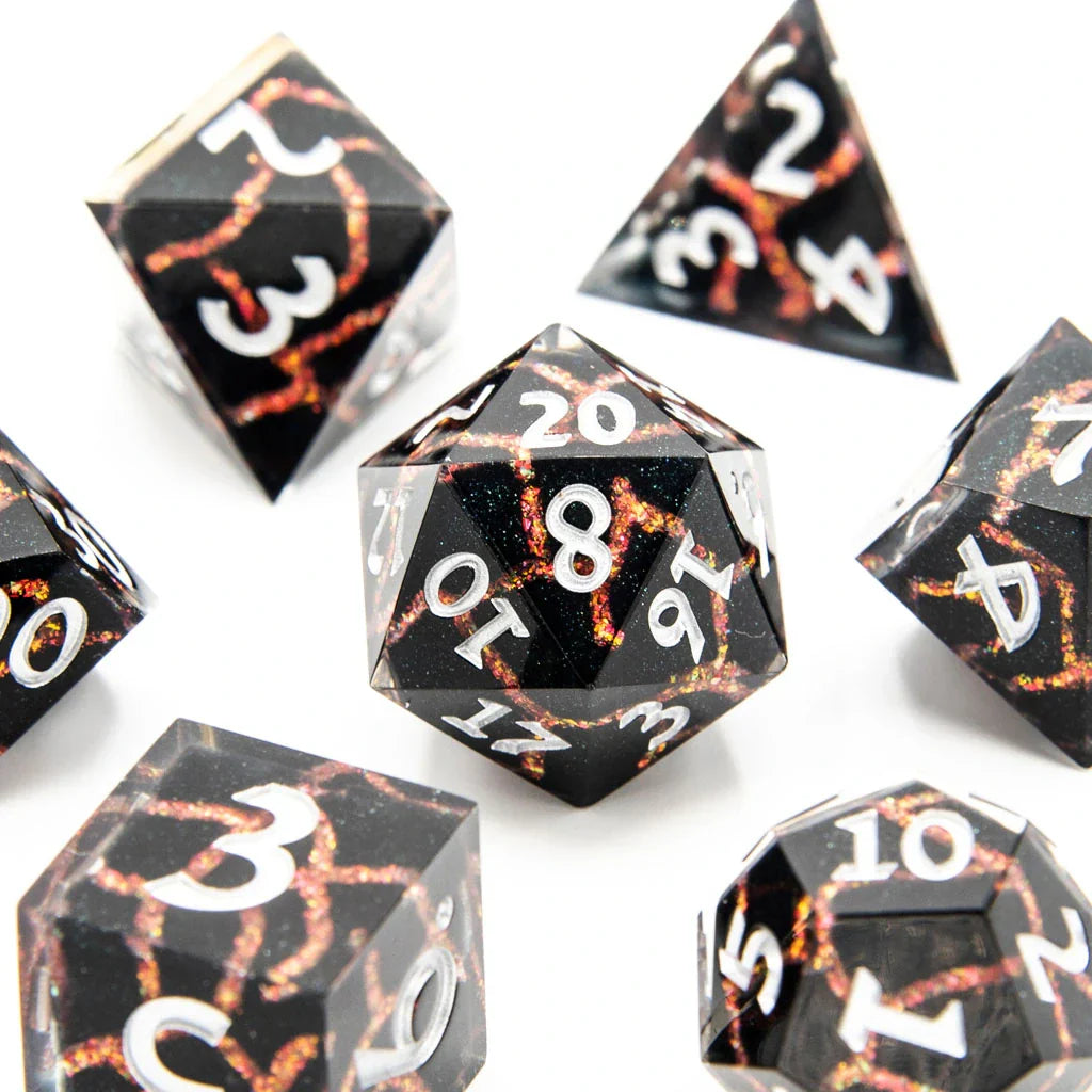 Shifting Sands | Art Core Dice| 7 Piece Set - DICE