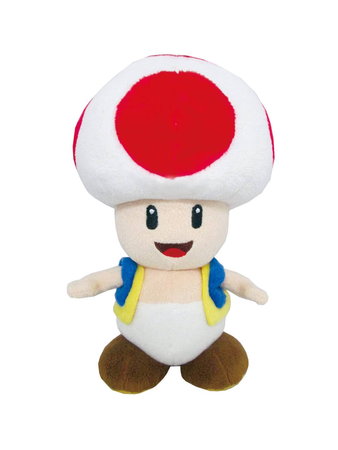 Shinjidai Plushie Nintendo Super Mario Bros Toad 8" Plush