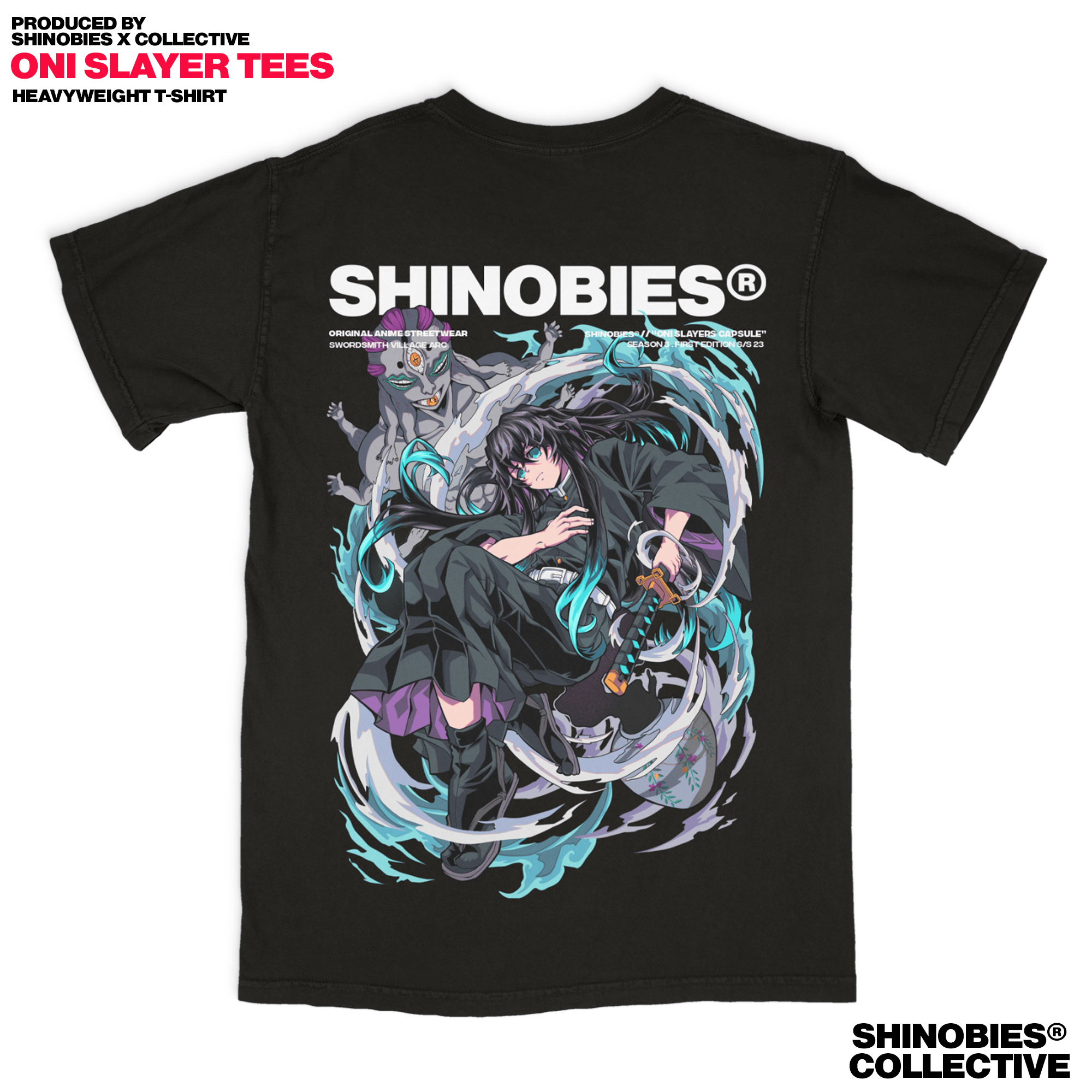 Shinobies Mist Breathing Mist Pillar T-Shirt !