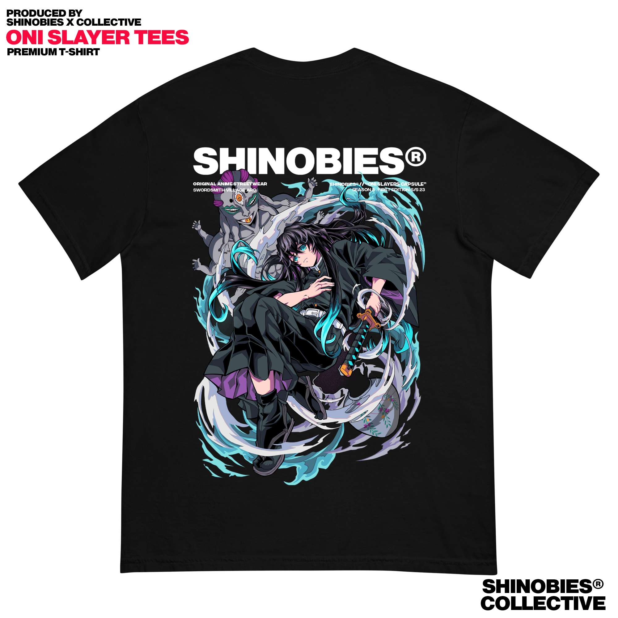 Shinobies Mist Breathing Mist Pillar T-Shirt !