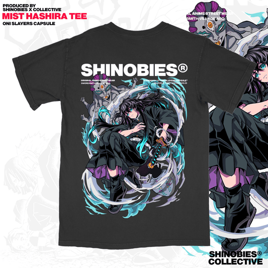 Shinobies Mist Breathing Mist Pillar T-Shirt !