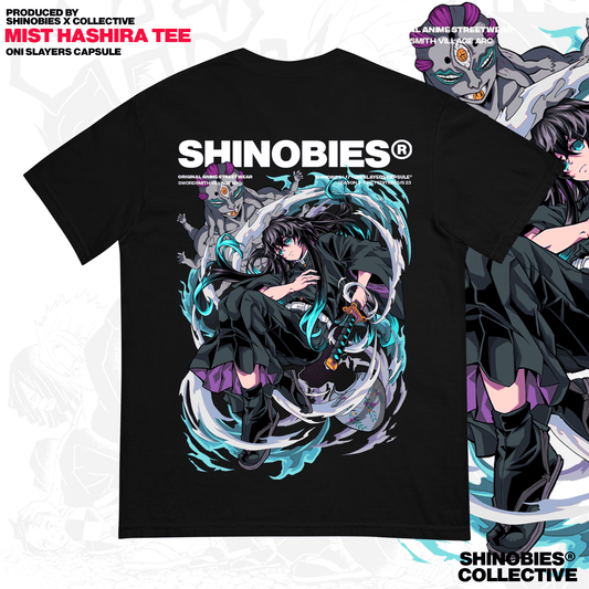 Shinobies XL / Black Mist Breathing Mist Pillar T-Shirt !