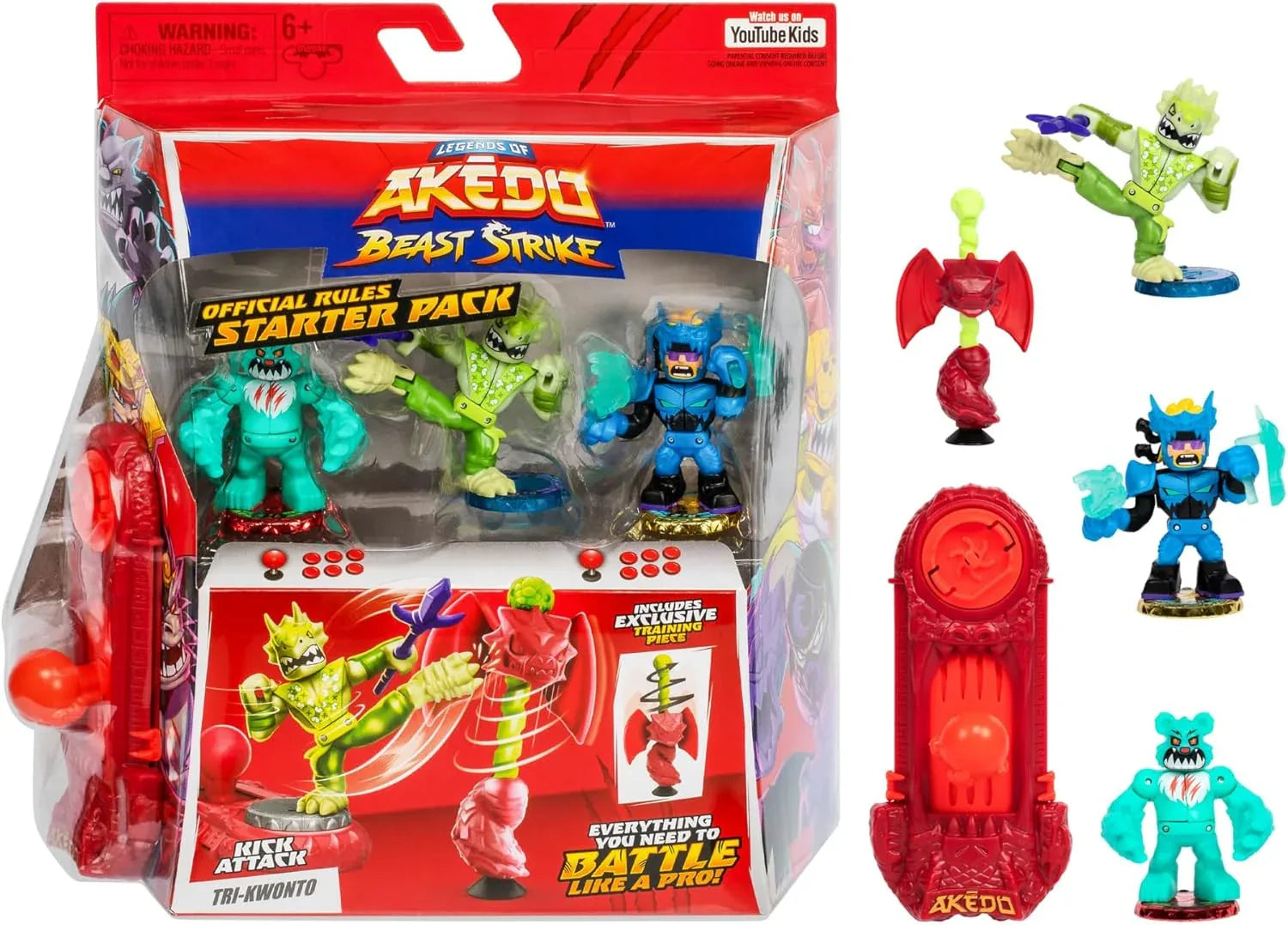 Snaps Akedo Legends Beast Strike Starter Set