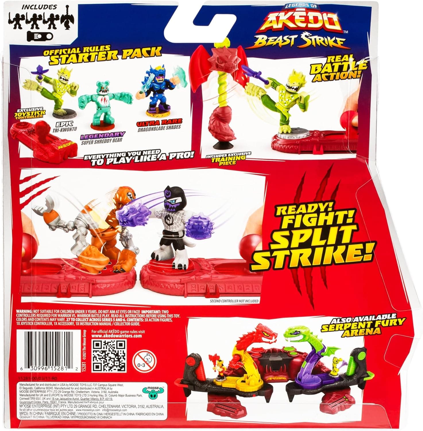 Snaps Akedo Legends Beast Strike Starter Set