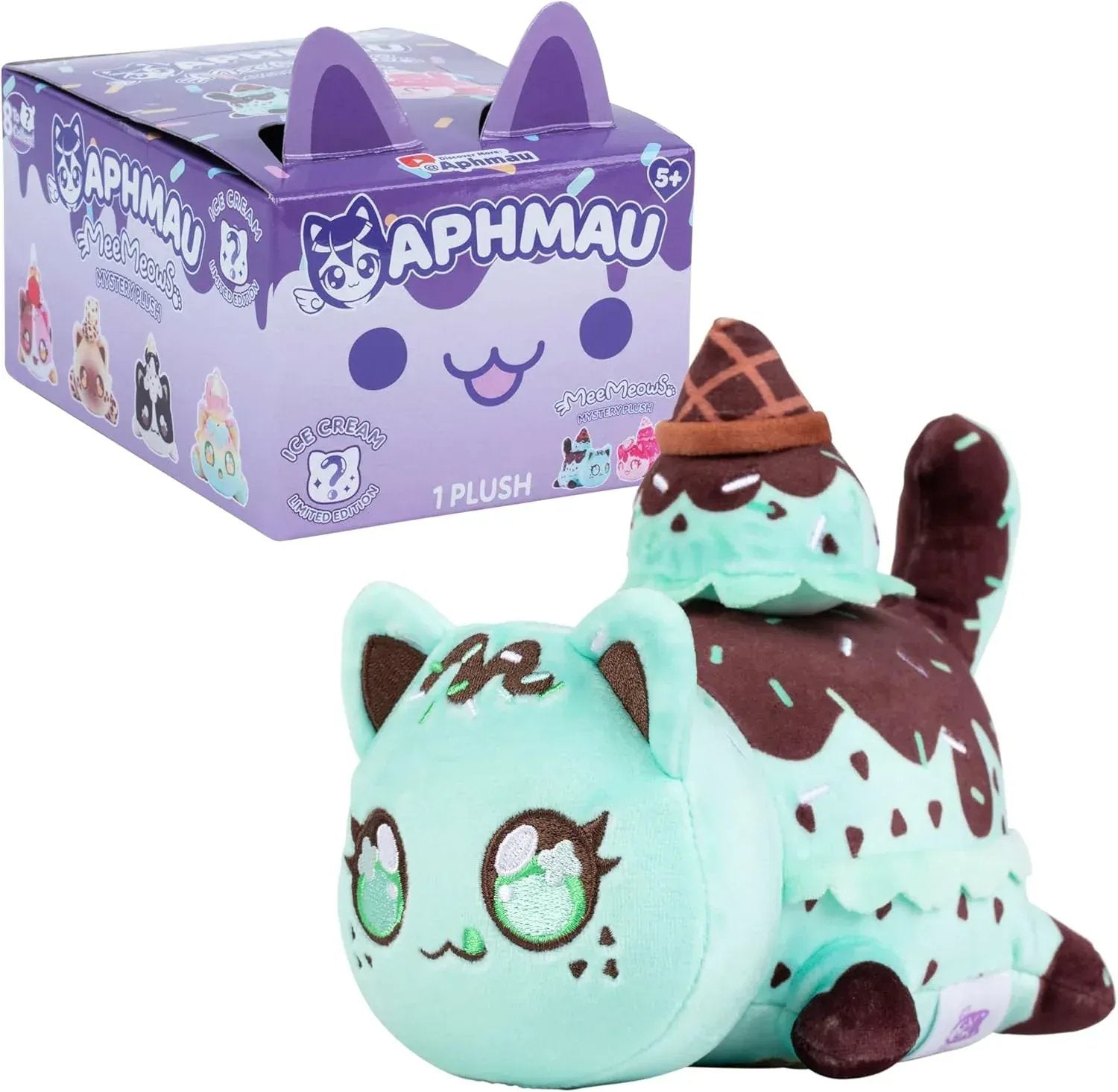 Snaps Aphmau Ice Cream Friends 6-inch Mystery Plush