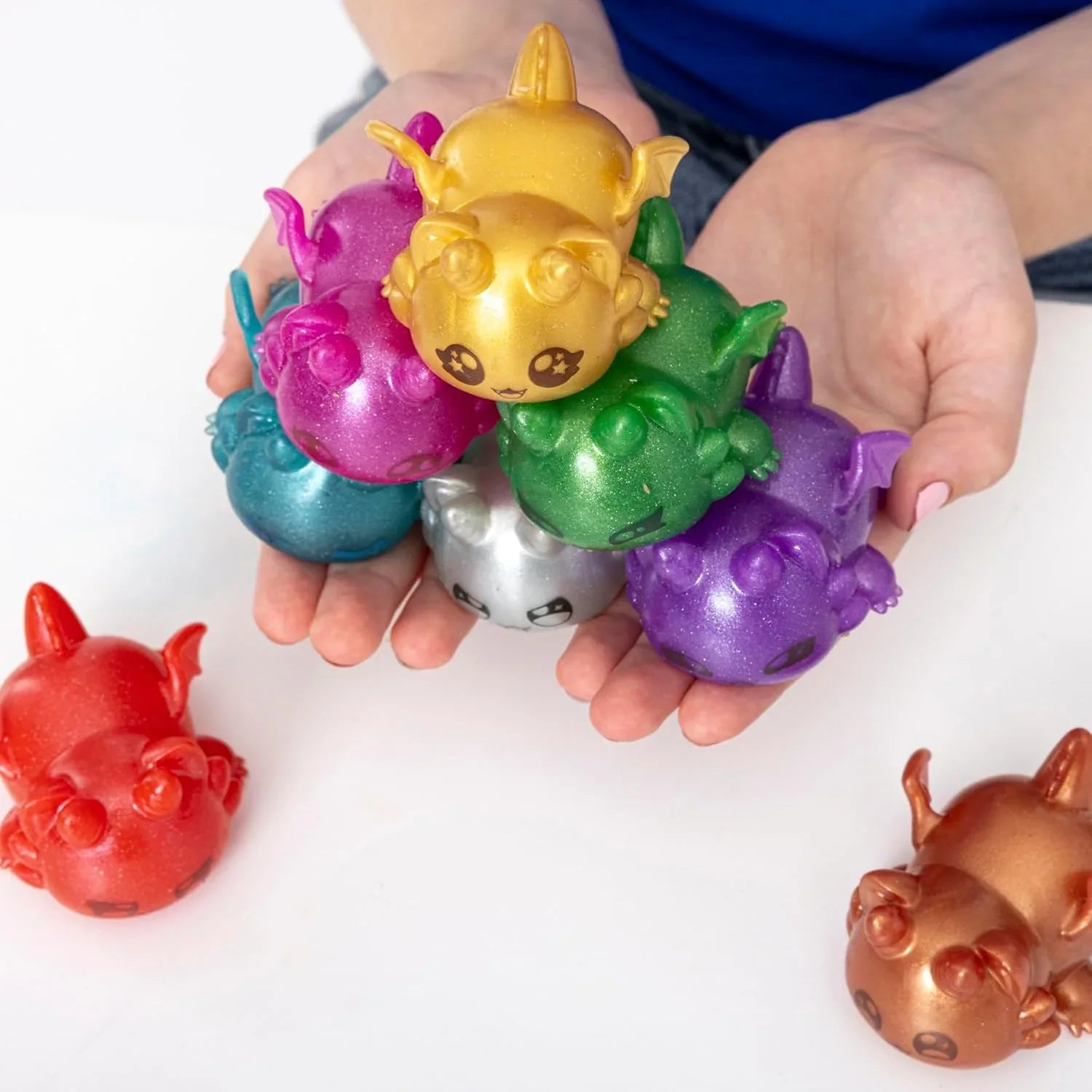 Snaps Aphmau MeeMeow Squishy Dragon Figure Mystery Capsule