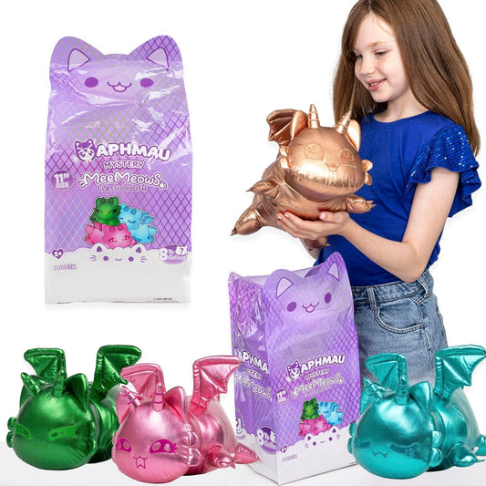 Snaps Aphmau MeeMeows 11” Classic Mystery Plush, Dragon