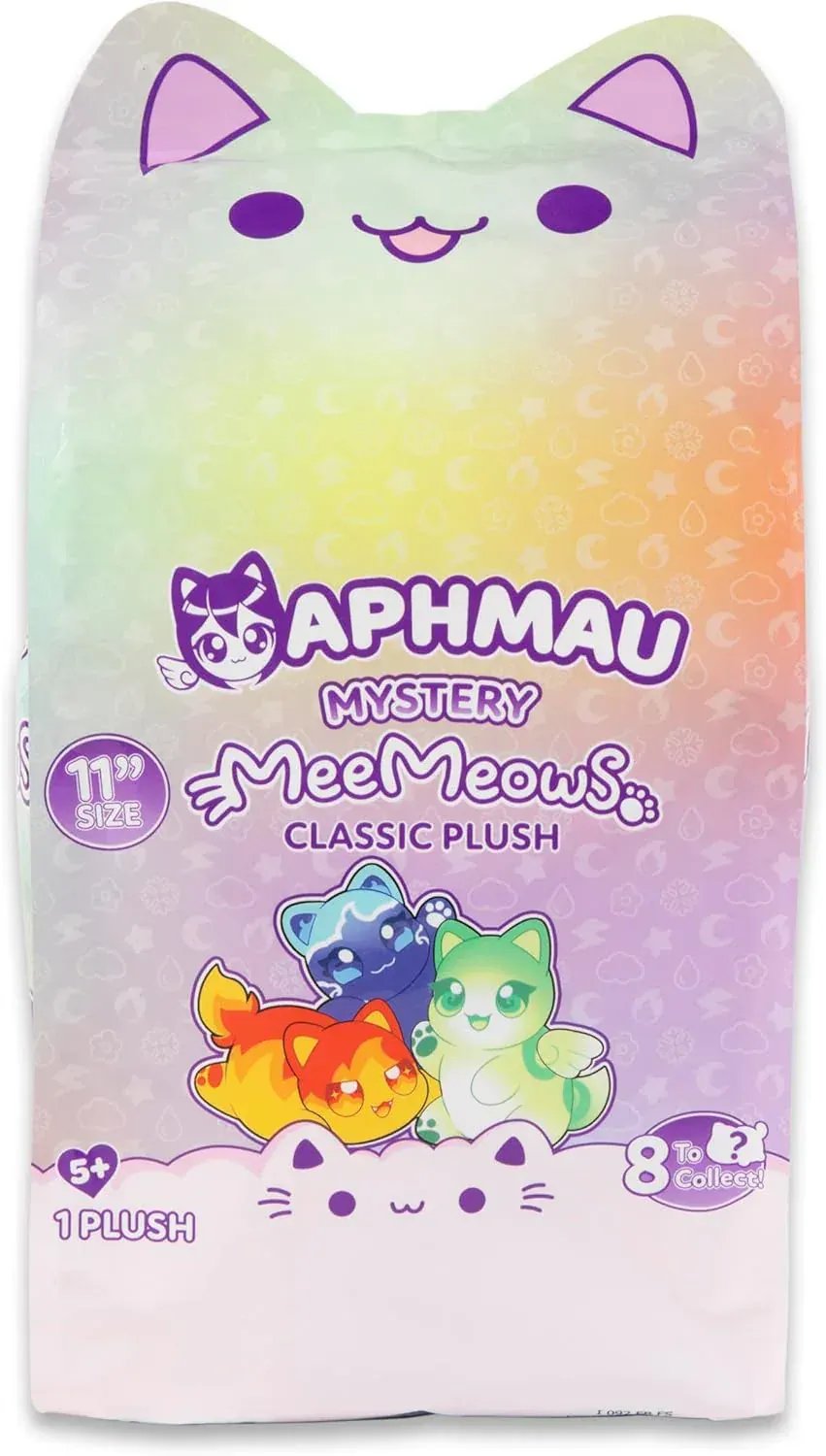 Snaps Aphmau MeeMeows 11” Classic Mystery Plush - Elemental