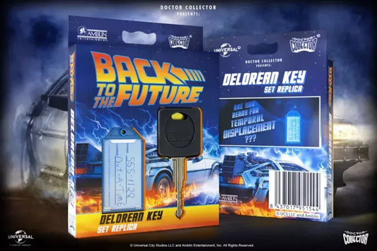 Snaps Back To The Future Delorean Key