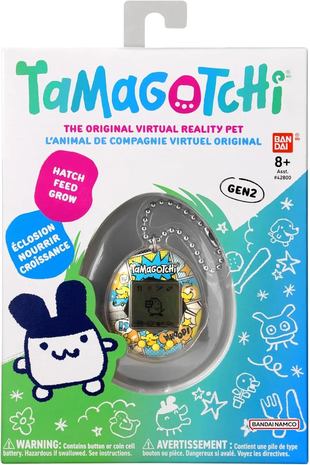 Snaps Bandai Tamagotchi Original Pochitchi Comic Book Shell