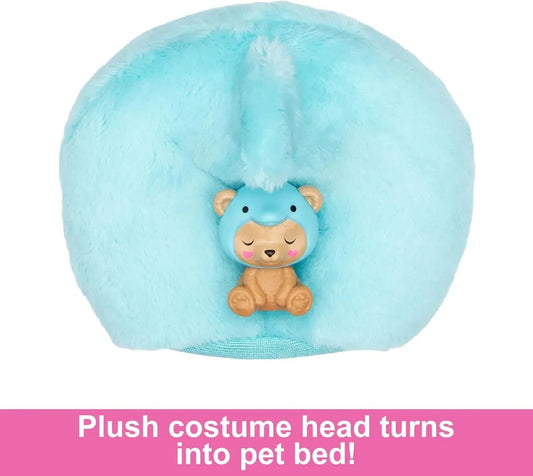 Snaps Barbie Cutie Reveal Teddy Bear as Dolphin