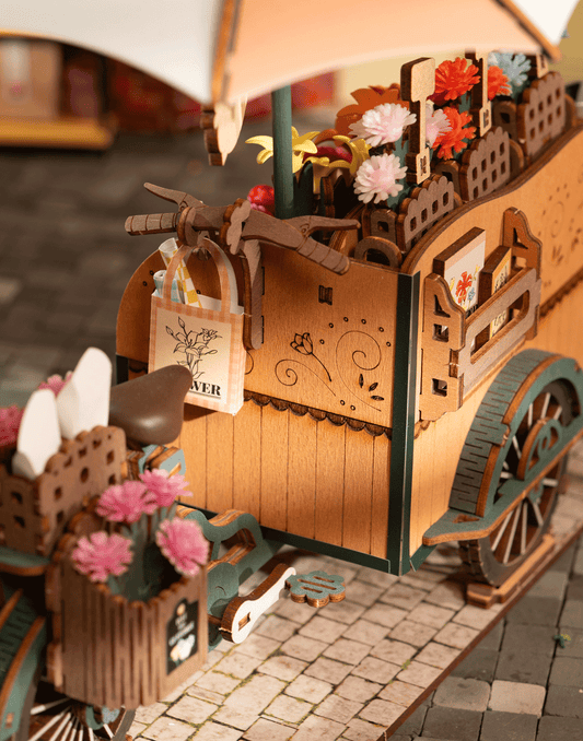 Snaps Blossom Cart 3D Wooden Puzzle