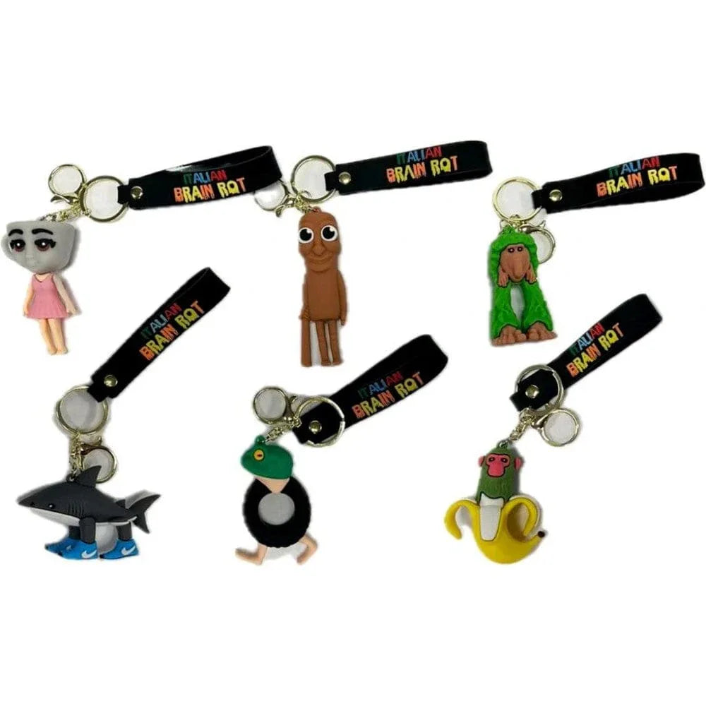 Snaps Brainrot 3D Character Keychain