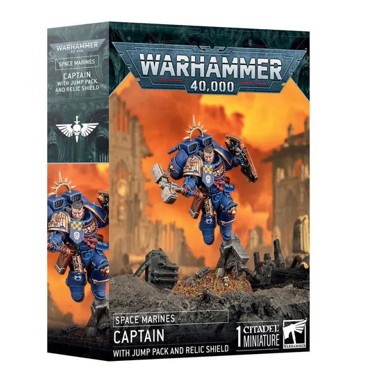 Snaps Captain with Jump Pack and Relic Shield
