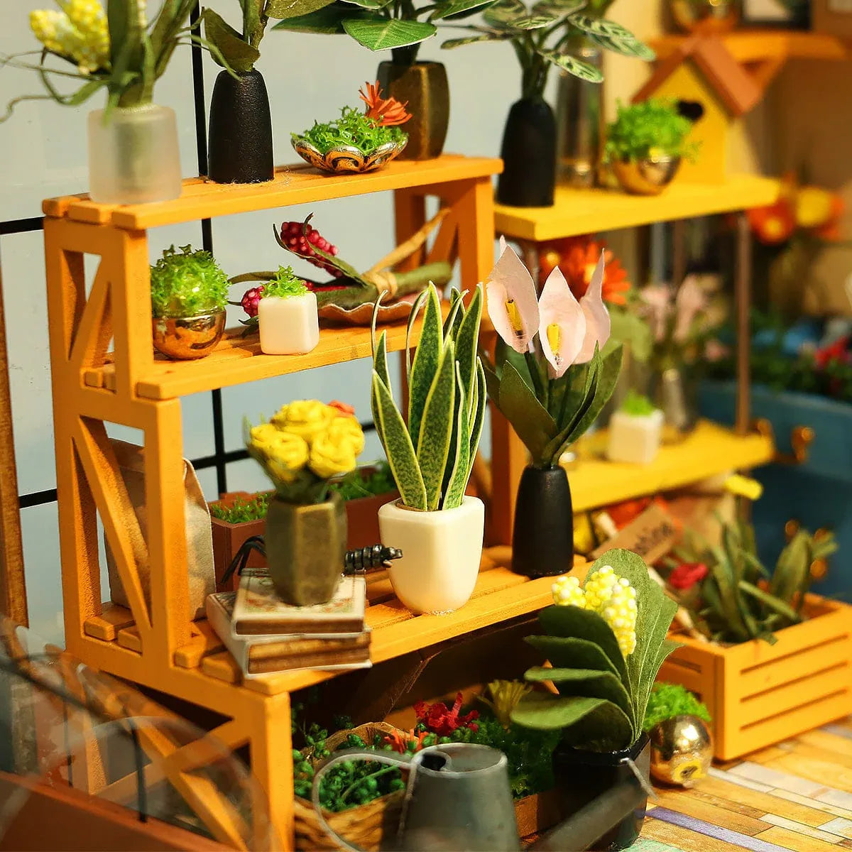 Snaps Cathy’s Flower House 3D Wooden Puzzle