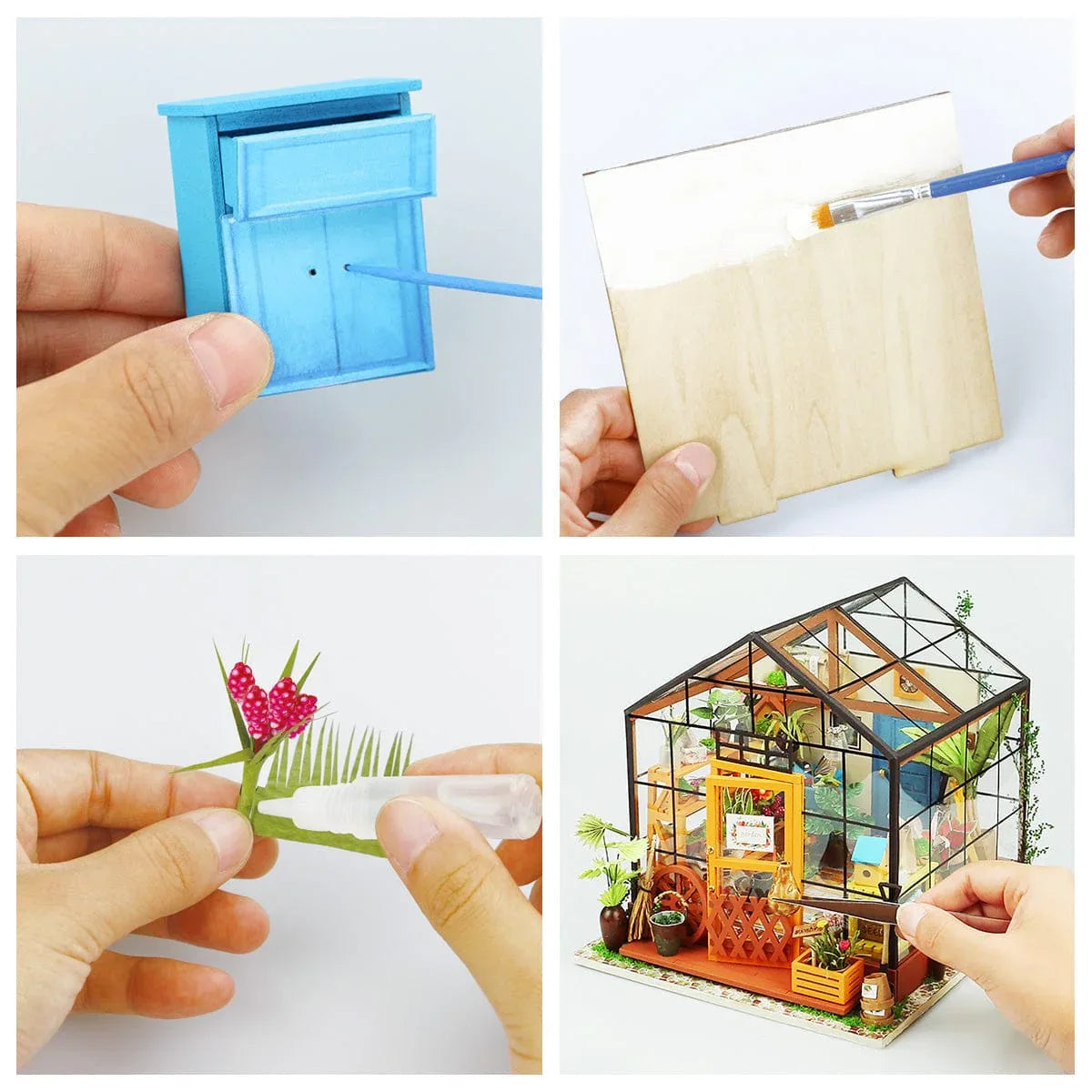 Snaps Cathy’s Flower House 3D Wooden Puzzle