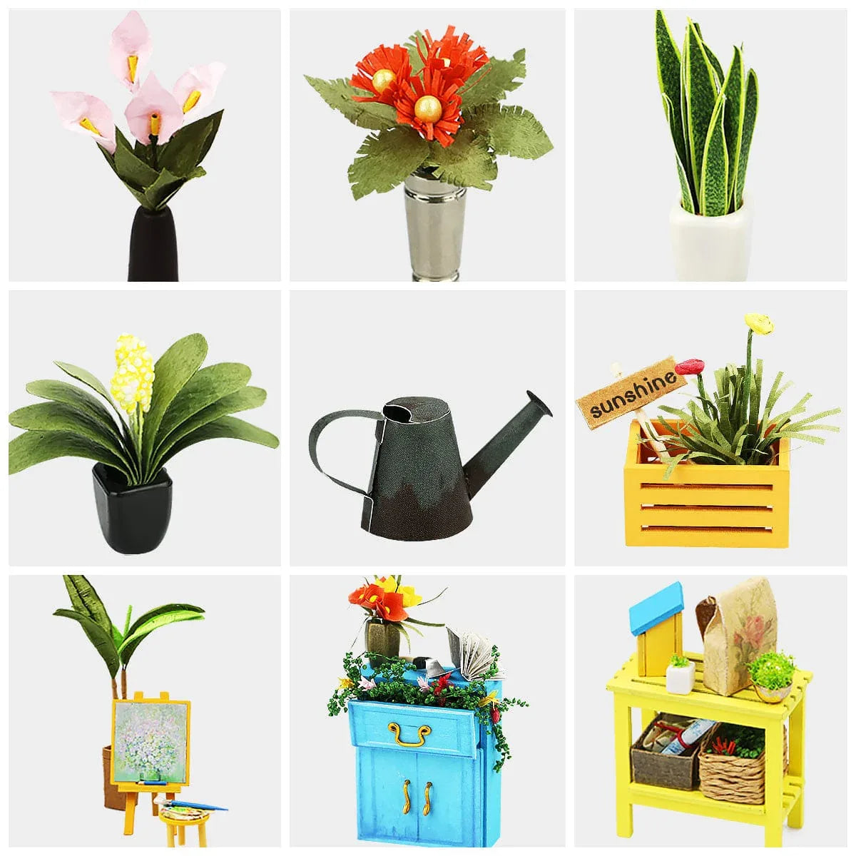 Snaps Cathy’s Flower House 3D Wooden Puzzle