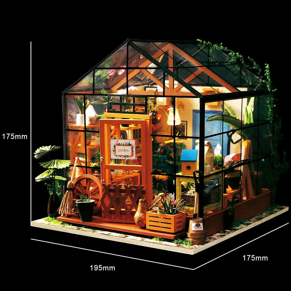 Snaps Cathy’s Flower House 3D Wooden Puzzle