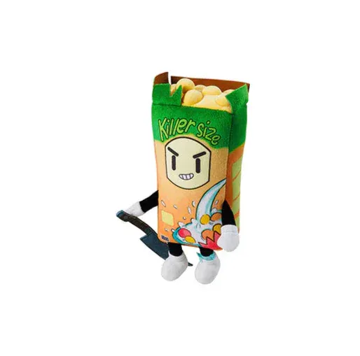 Snaps CEREAL KILLER Stumble Guys 8" Plush Buddies 4 Characters