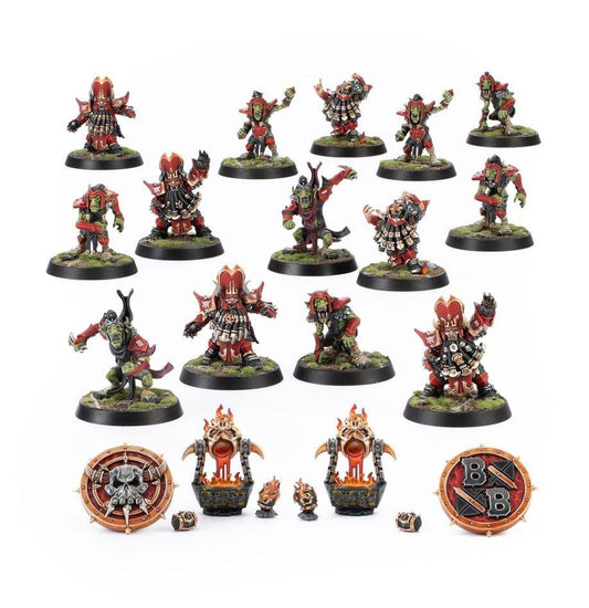 Snaps Chaos Dwarf Blood Bowl Team: The Zharr-Naggrund Ziggurats