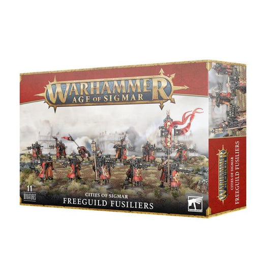 Snaps CITIES OF SIGMAR: FREEGUILD FUSILIERS
