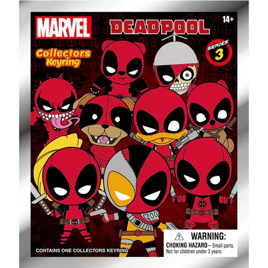 Snaps Deadpool Series 3 Bag Clips