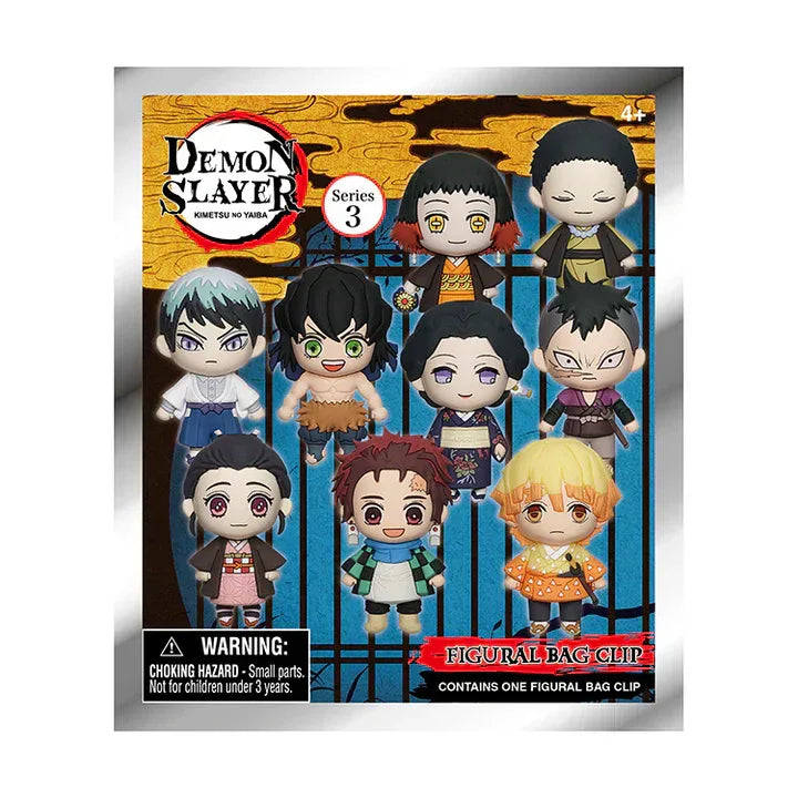 Snaps Demon Slayer Series 3 3D Collectible Keychain