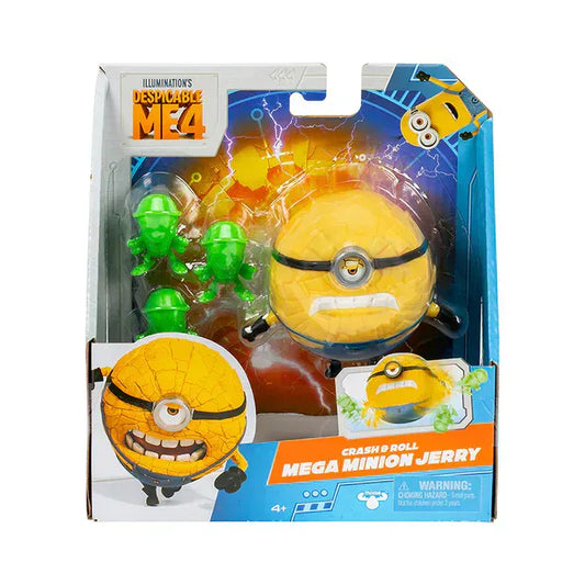 Snaps Despicable Me 4 Mega Minion 4in Action Figure - Jerry