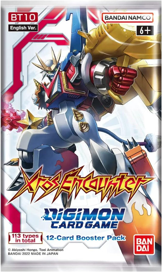 Snaps Digimon Card Game: XROS Encounter Booster [BT10] (24CT)