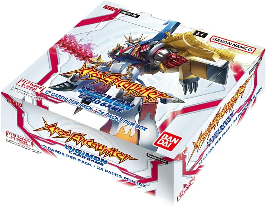Snaps Digimon Card Game: XROS Encounter Booster [BT10] (24CT)