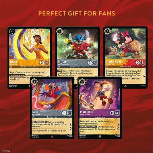 Snaps Disney Lorcana Trading Card Game - Reign of Jafar Illumineer's Trove Set - Set 8