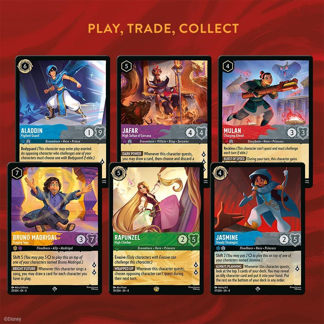 Snaps Disney Lorcana Trading Card Game - Reign of Jafar Starter Deck - Set 8