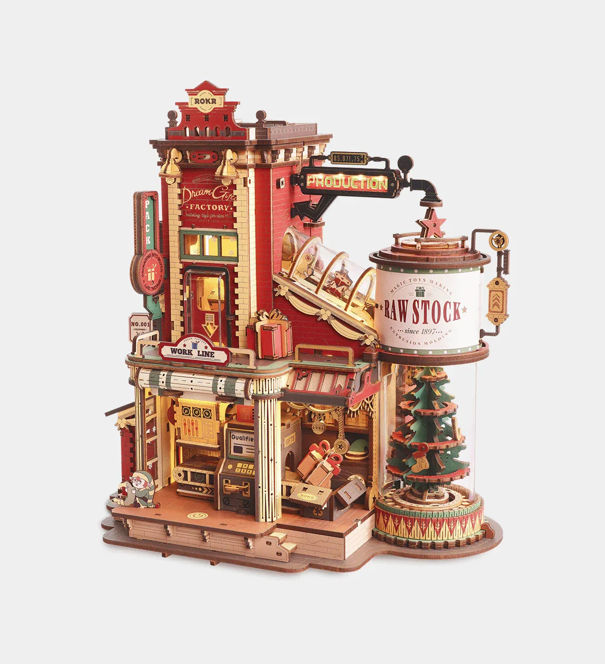 Snaps Dream Gift Factory 3D Wooden Puzzle