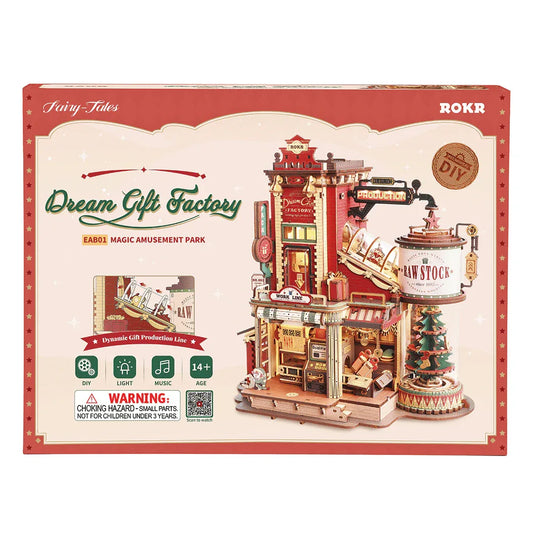 Snaps Dream Gift Factory 3D Wooden Puzzle