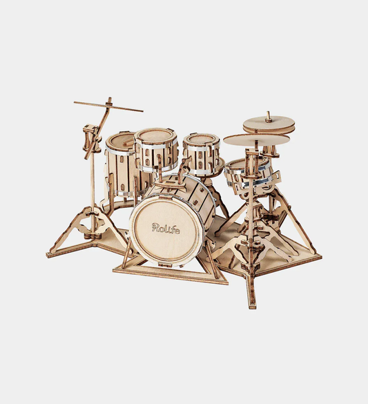 Snaps Drum Kit - Rokr 3d Wooden Puzzle