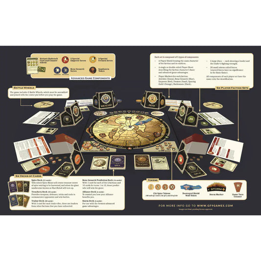 Snaps Dune Board Game