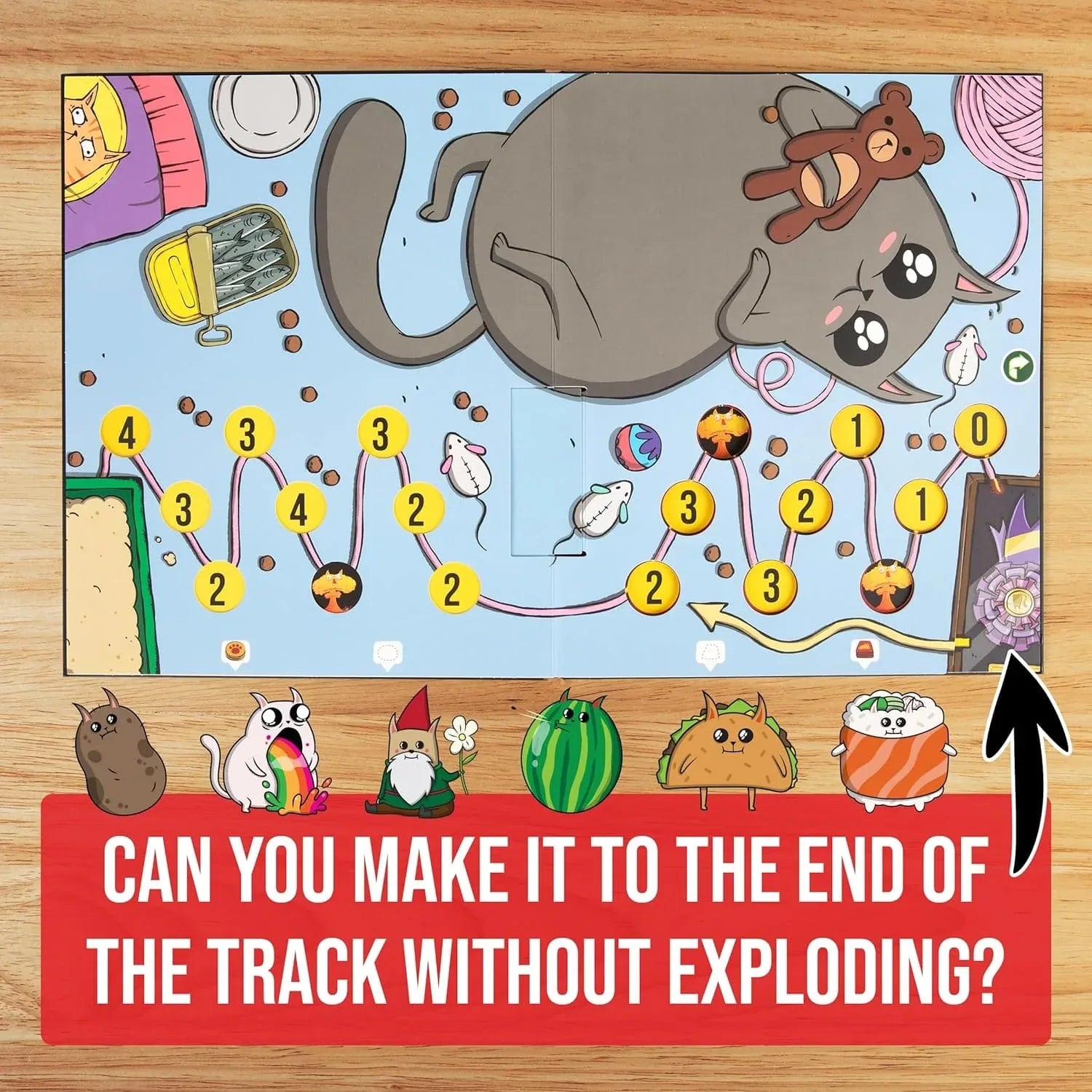 Snaps Exploding Kittens: The Board Game