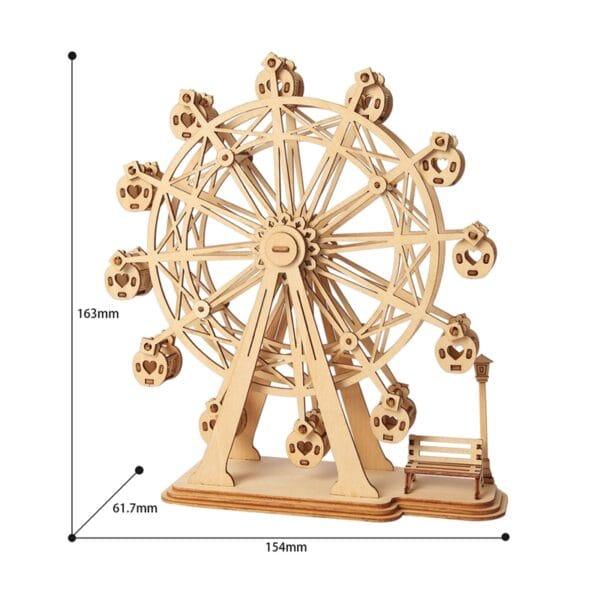 Snaps Ferris Wheel 3D Wooden Puzzle TG401