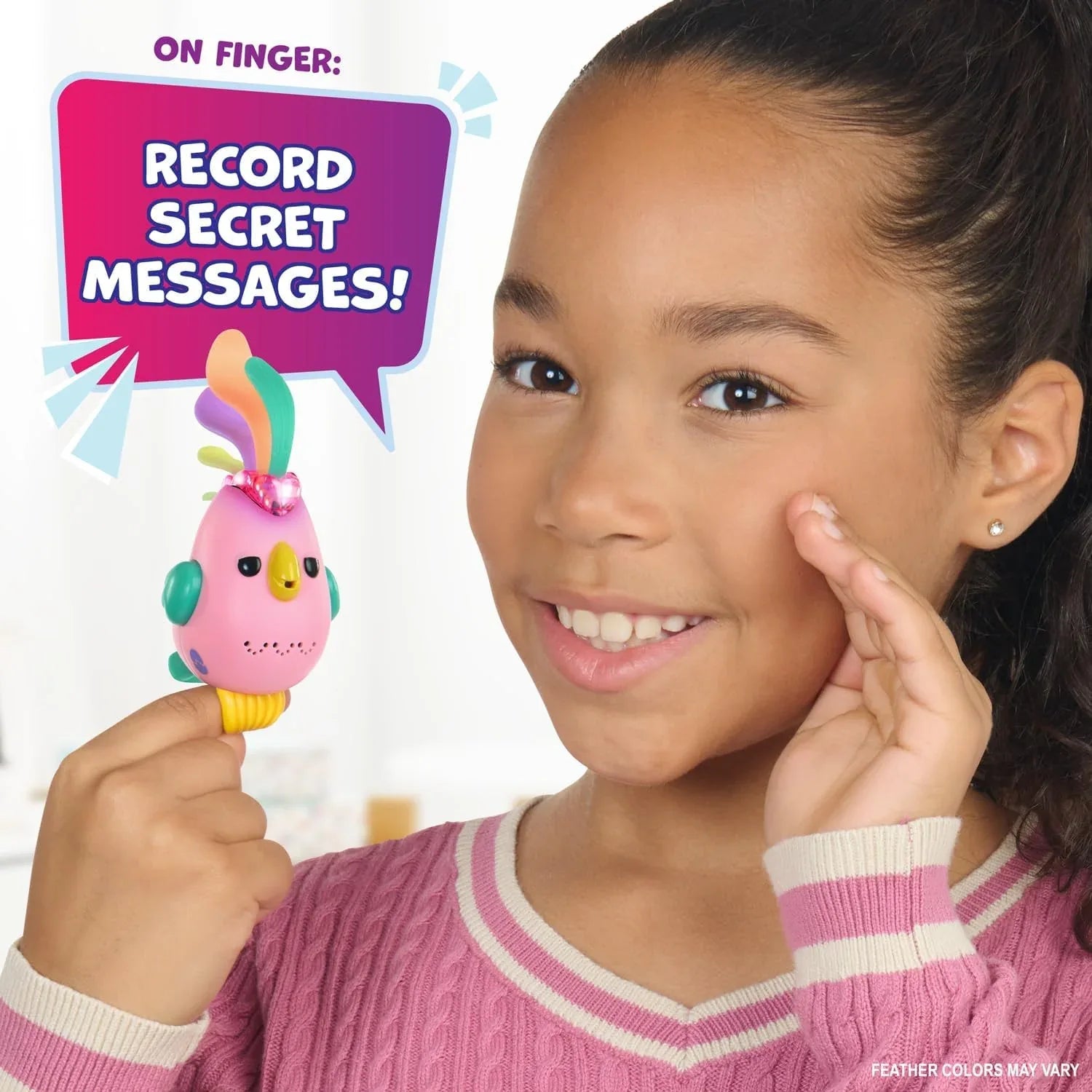Snaps Fingerlings Sweet Tweets Interactive Bird: Lionel