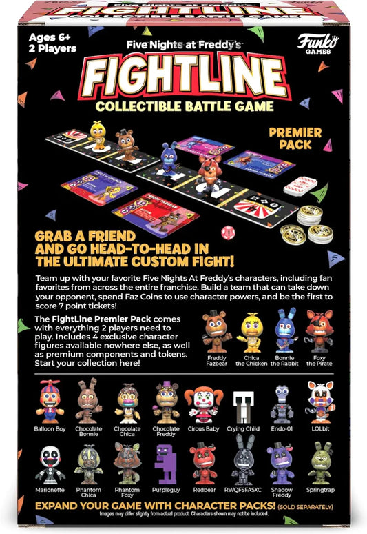 Snaps Five Nights at Freddy's Fightline Premium Pack (4ct)