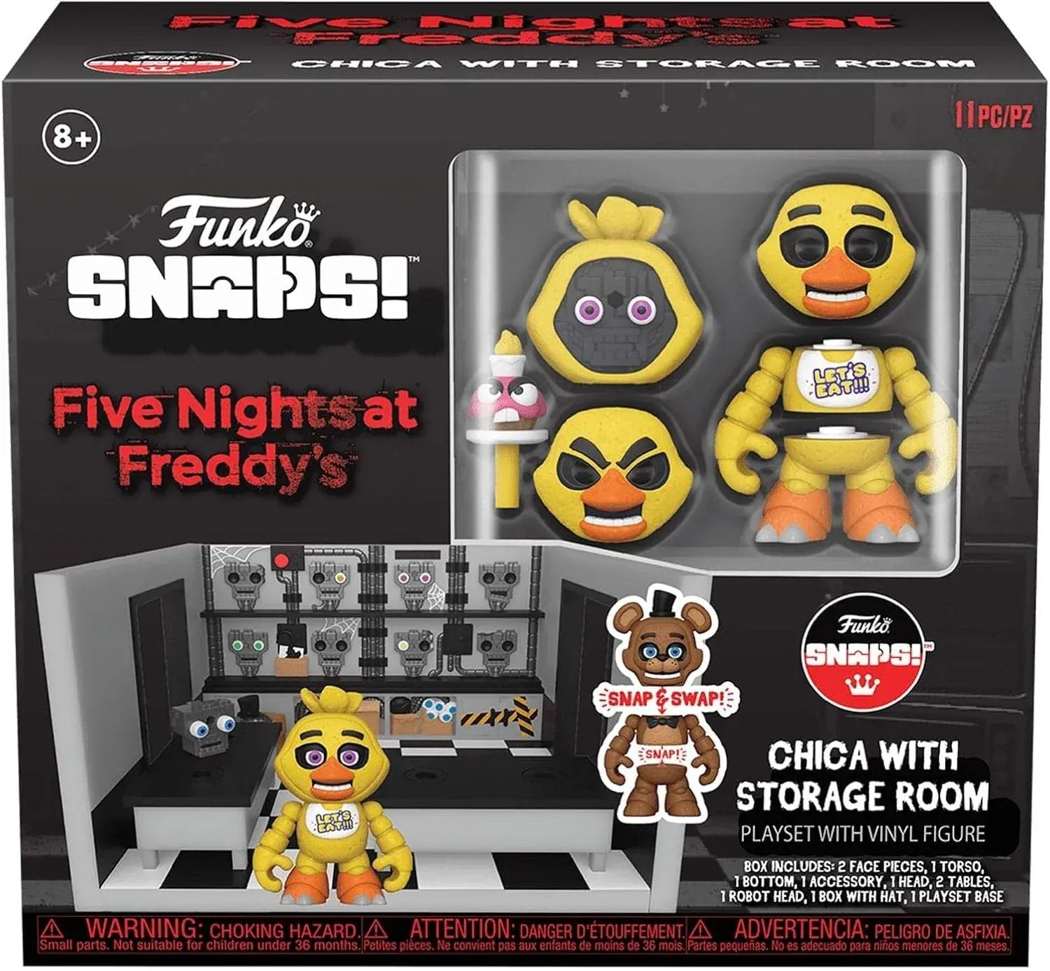 Snaps Five Nights At Freddy's (FNAF) Snap: - Storage Room Chica