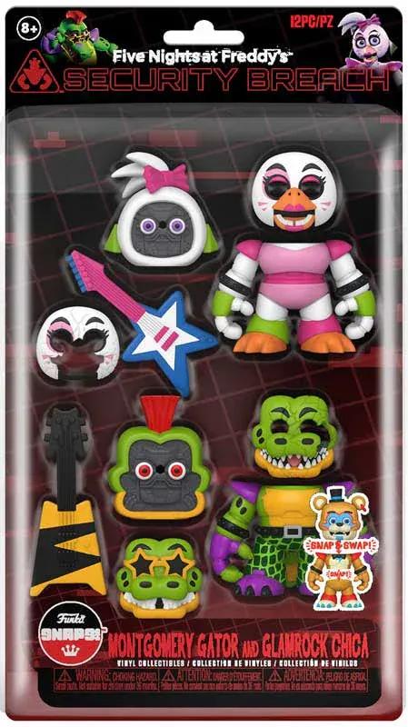 Snaps Funko Fnaf Snap: Rr - Glamrock Chica And Gator 2pk