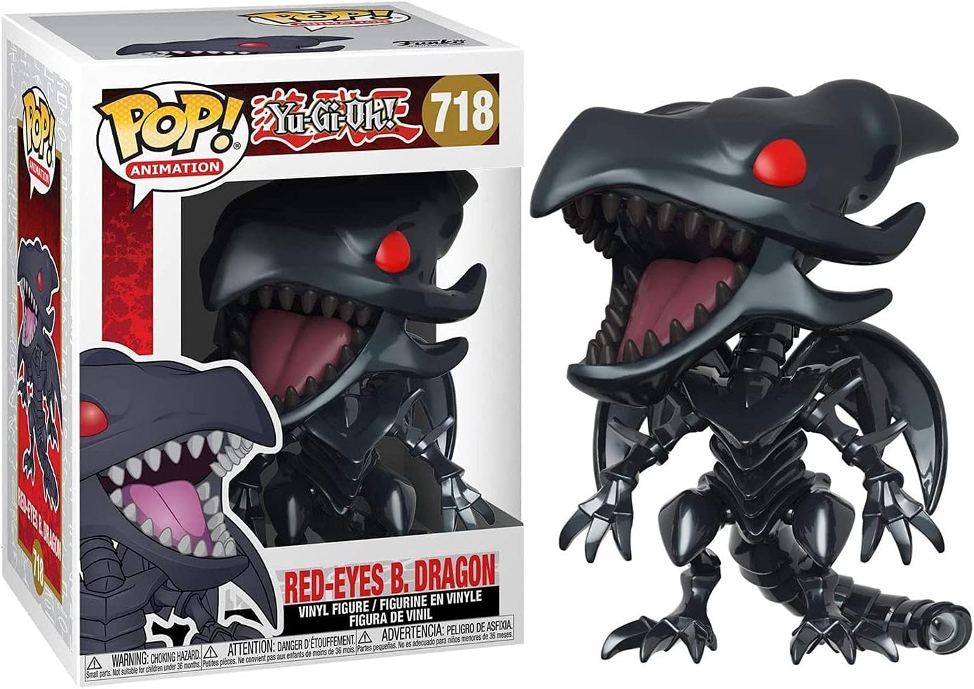 Snaps Funko POP! Animation: Yu-Gi-Oh! - Red-Eyes Black Dragon