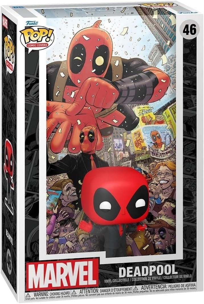 Snaps Funko POP! Comic Cover Marvel - Deadpool