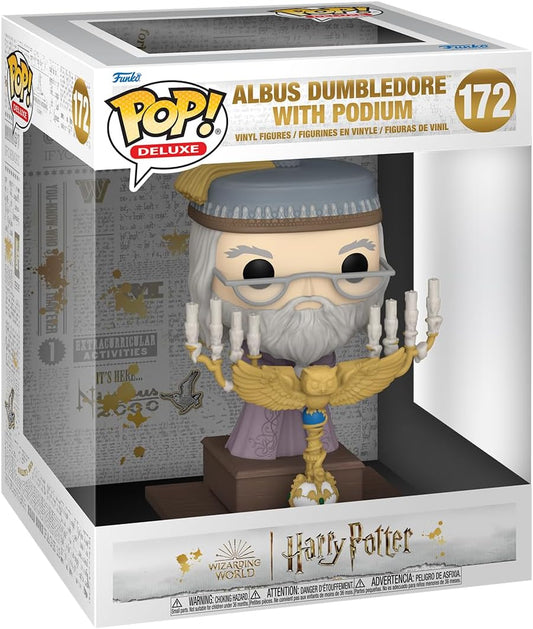 Snaps Funko POP! Deluxe: Harry Potter Prisoner Of Azkaban - Albus Dumbledore With Podium