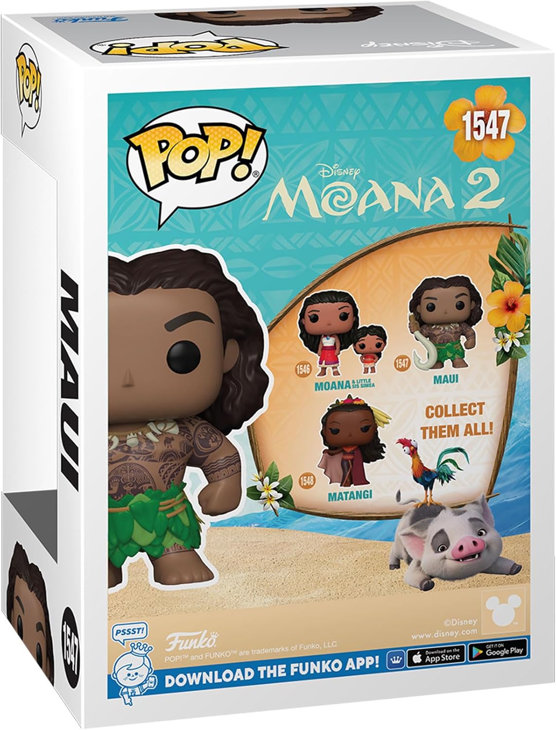 Snaps Funko Pop! Disney: Moana 2 - Maui