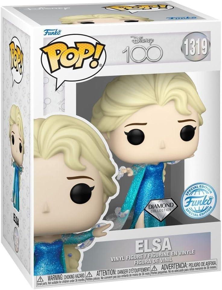 Snaps Funko Pop! Frozen - Elsa Disney 100th Diamond Glitter Collection