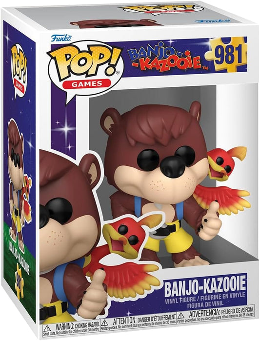 Snaps Funko Pop! Games: BK - Banjo & Kazooie - Banjo Kazooie