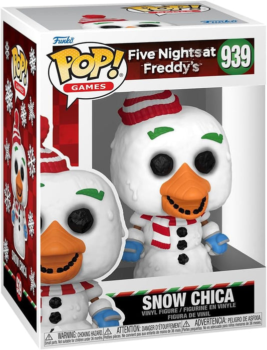 Snaps Funko Pop! Games: Five Nights At Freddy's (FNAF) - Holiday Snow Chica