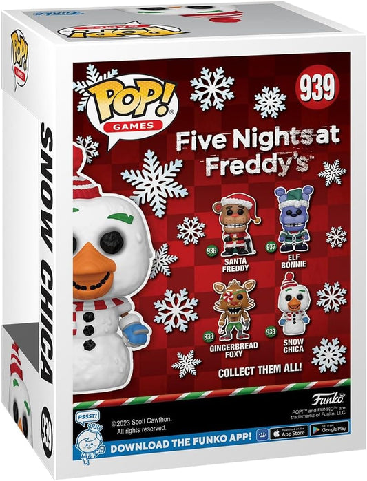Snaps Funko Pop! Games: Five Nights At Freddy's (FNAF) - Holiday Snow Chica
